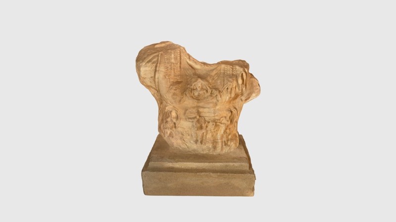 Decorated Bust Fragment – Roman Villas of Carth…