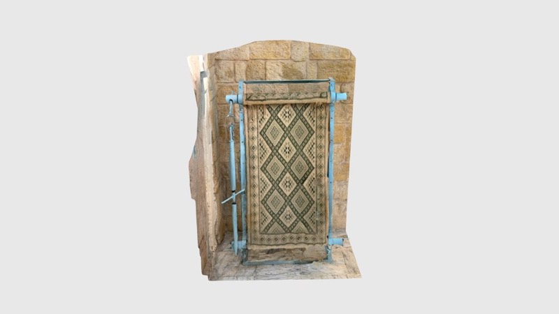 Traditional Loom with Woven Carpet – Medina of …