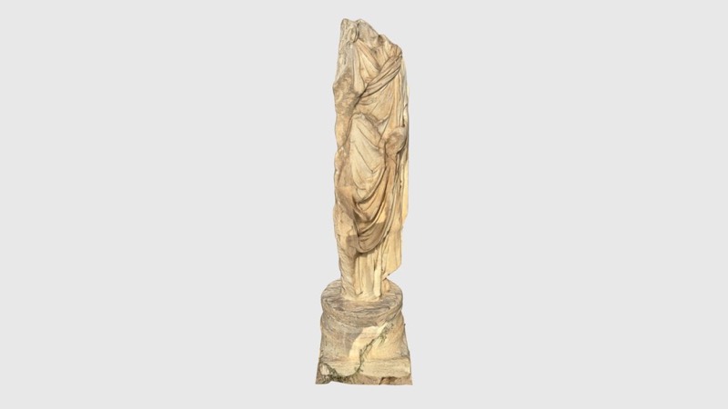 Roman Draped Statue – Byrsa Hill, Carthage