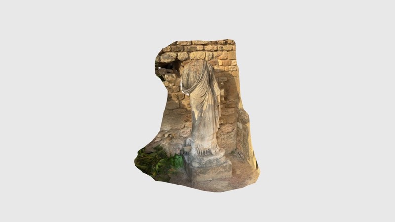 Standing Draped Statue – Roman Villas of Carthage