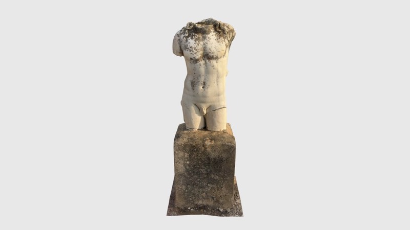 Male Torso Statue – Roman Villas of Carthage