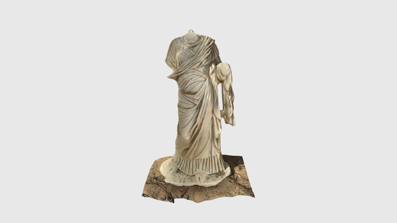 Roman Togatus Statue – Byrsa Hill, Carthage
