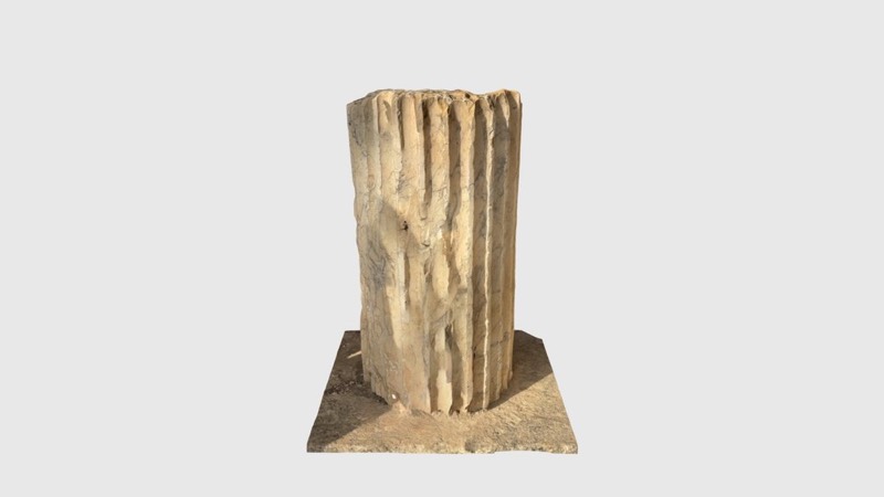 Fluted Column Fragment – Byrsa Hill, Carthage