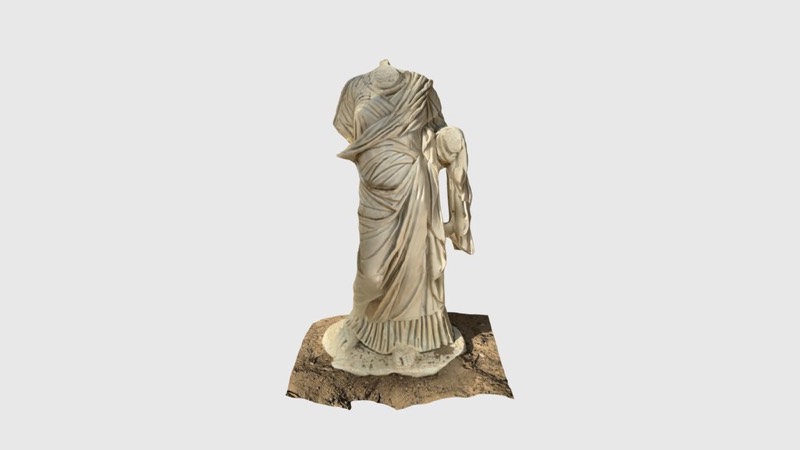 Roman Togatus Statue – Byrsa Hill, Carthage